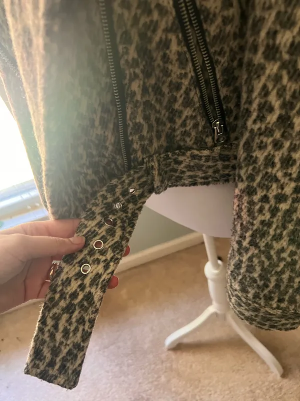 ZARA Cheetah Print Jacket - Image 2