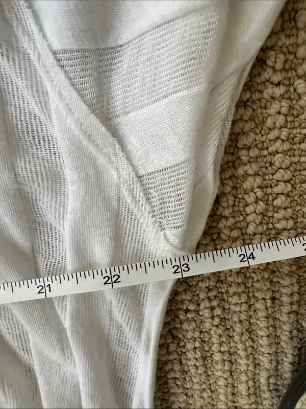 We The Free size Large loose open knit top lightweight breathable $145 - Image 11