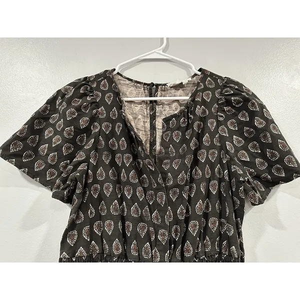 by Anthropologie Women’s Somerset Jumpsuit Wide Leg Paisley Small S - Image 3
