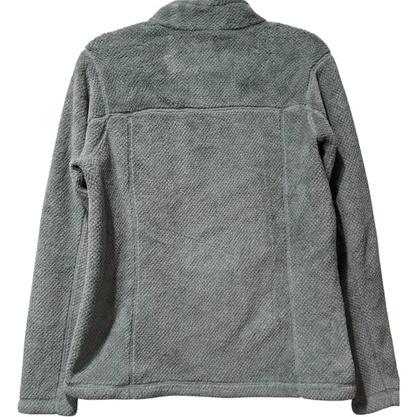 PATAGONIA Fleece Gray Thermal Pullover Snap-T Jacket Women's Large - Image 2