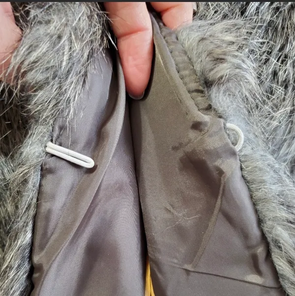 H&M Faux Fur Coat - Image 5