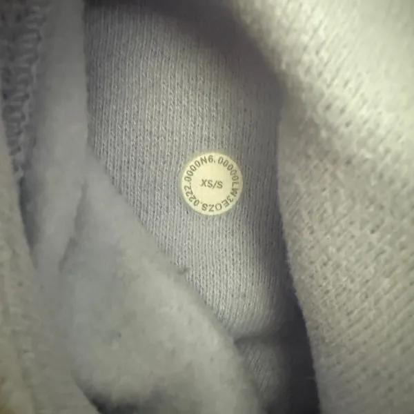 Lululemon Scuba Oversized Full Zip Hoodie - Pastel Blue - XS/S - Image 7
