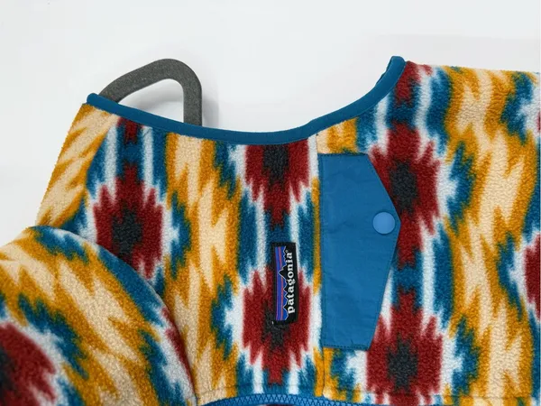 Patagonia Synchilla Snap-T Vest Women S Wild Desert Prairie Gold Aztec - Image 5