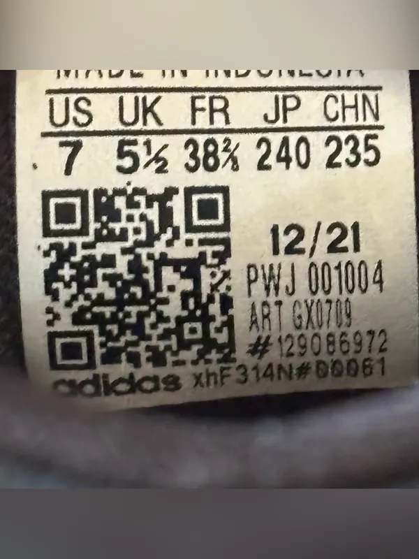 Adidas Women’s Black Athletic Running Shoes Size 7 - Image 14