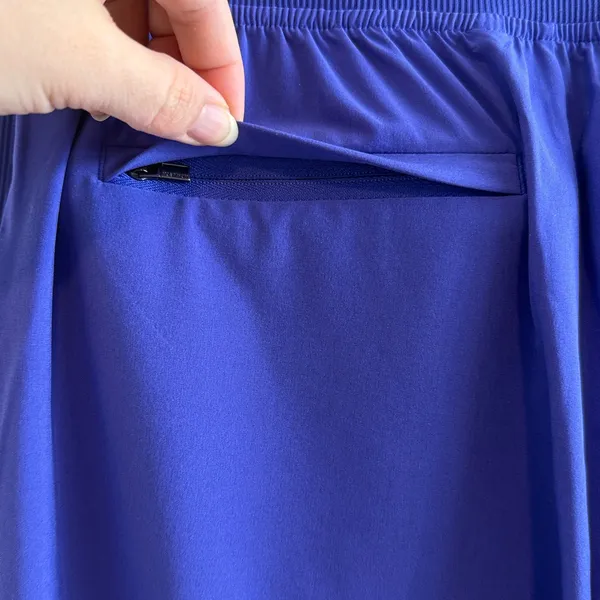 Athleta Brooklyn Ankle High-Rise Blue Casual Activewear Pull On Pant, 6 - Image 6