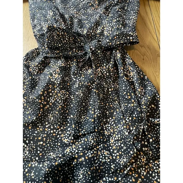 Sadie & Sage Polka Dot Dress Size Small Midi‎ Fit & Flare Cottagecore Preppy - Image 10