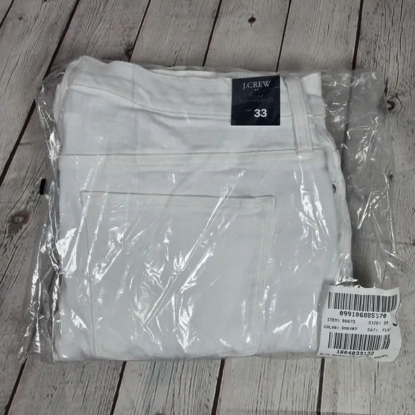 J. Crew Factory Slim boyfriend jean in all-day stretch 33‎ BO673 NWT - Image 13