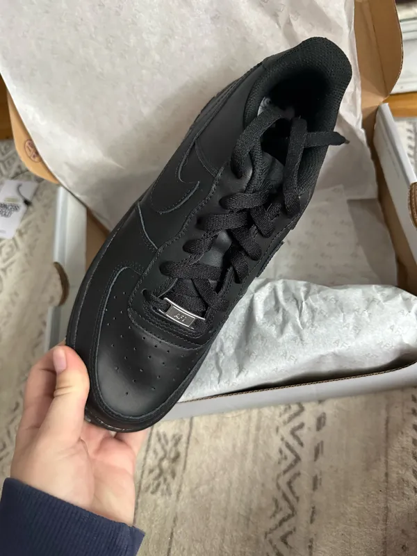 Black Air Nike Force 1 Low - Image 3