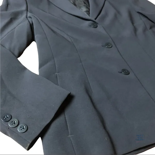 Anne Klein Black Blazer Suit Jacket Size Small Pre-Loved - Image 2