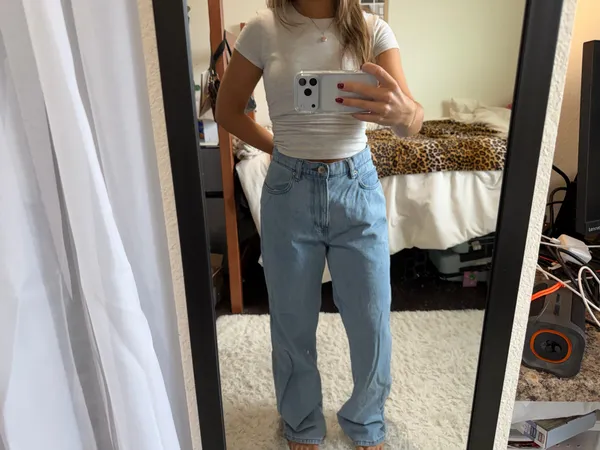 BDG Light Blue Baggy Denim Jeans - Image 8