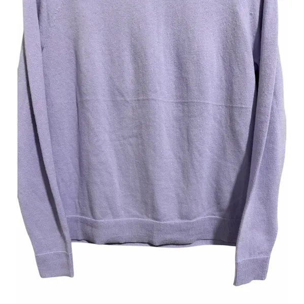Smartwool Edgewood Colorblock‎ Crew Sweater Ultra Violet Women's Size Small - Image 5