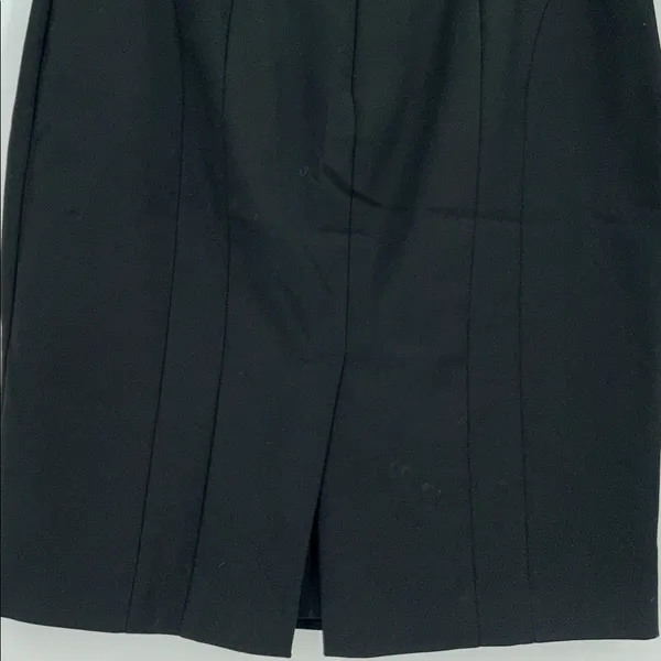 Flavio Castellani Black Pencil Skirt IT 46 Made in Italy - Image 6