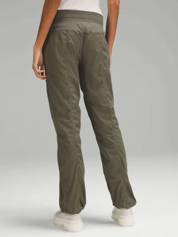 Lululemon Dance Studio Mid-Rise Pant *Full Length Army Green Size 0 - Image 3