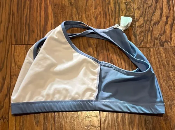Adidas Clima365 Light Blue Sports Bra Top for Performance and Style - Image 7