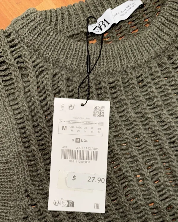 ZARA Crochet Vest - Image 3