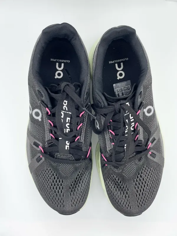 On Cloud Eclipse women’s running sneakers Size 8.5 gray/green Black - Image 9