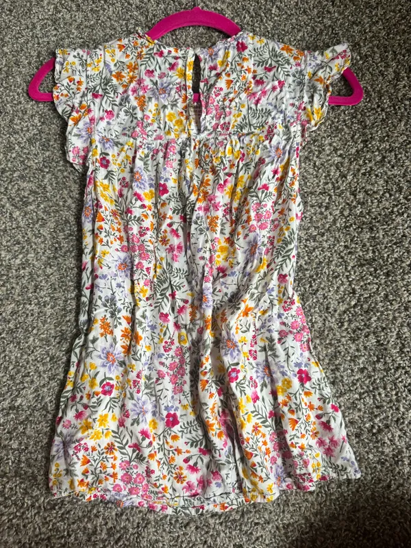 Old Navy Floral Smocked Flutter Sleeve Top - Image 3