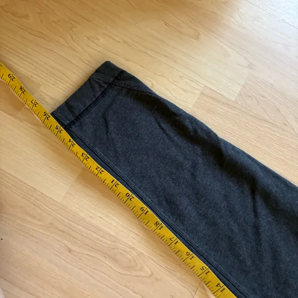 LULULEMON Stress Less Pant Heathered Marled Black‎ Pull On Pants Size 4 - Image 9