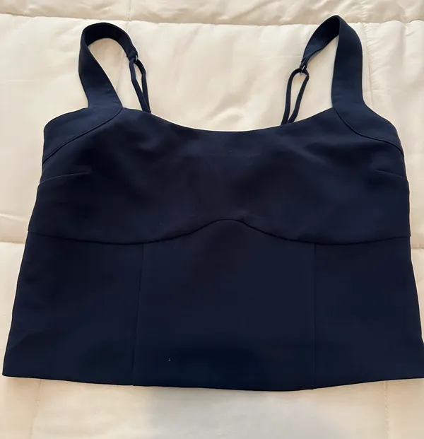 A&F Stretch Cotton Squareneck Top - Image 5