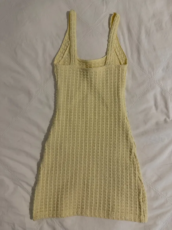 Zara Knit Mini Dress - Image 3