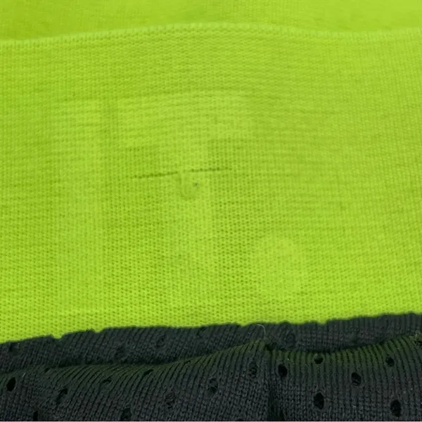 Nike Shorts Running Layers Black Neon Band Women Size‎ Small Fitted Mesh Stretch - Image 8