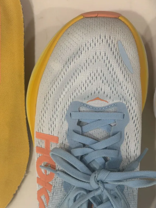 Hoka Women's Bondi 8 Running Shoes in Summer Song/Country Air - Image 5