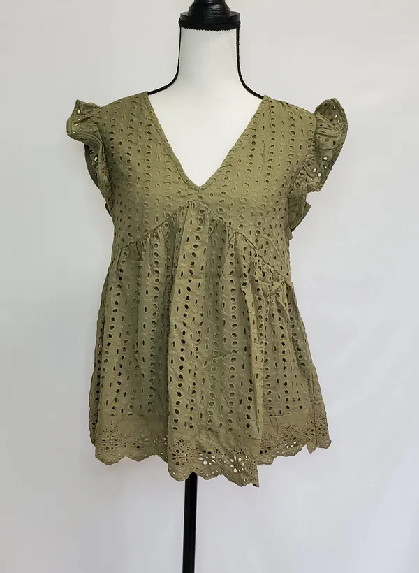 Eyelet Top NWOT - Image 5