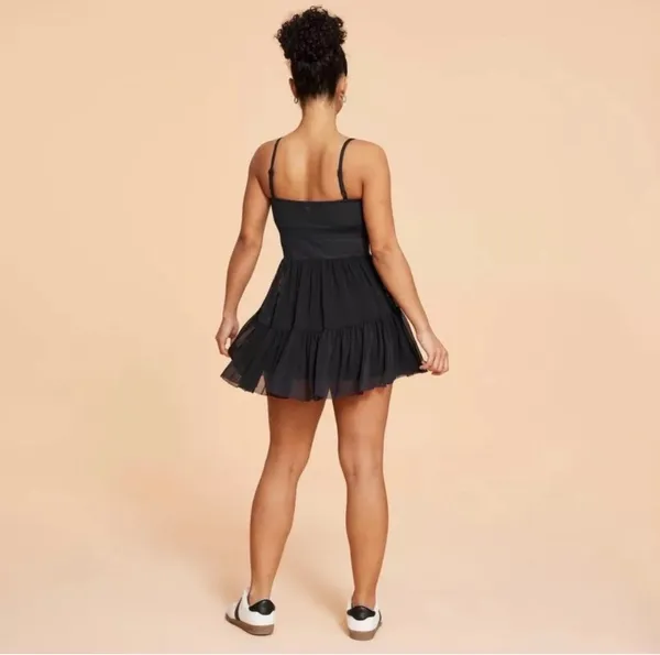 NWT! Blogilates Target X Popflex Ballerina Active Dress - Black Size Medium NEW! - Image 2