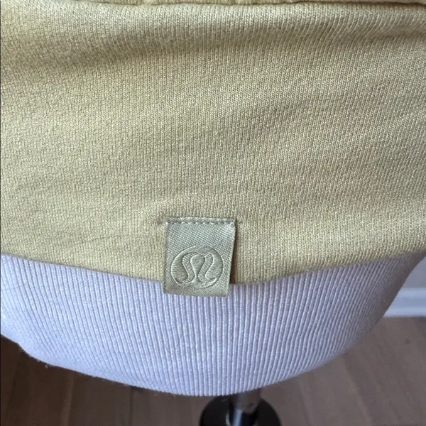 Lululemon Pleated Modal Fleece Pulover Dew Green - Image 6