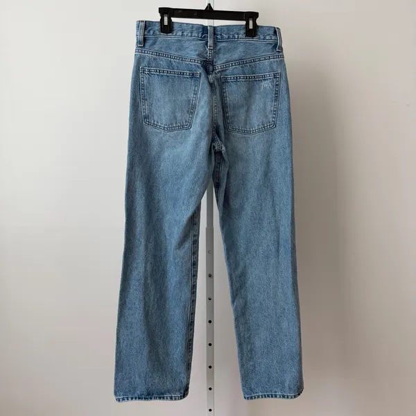 JW Anderson x Uniqlo sz 26x31‎ Straight Leg Jeans Blue Light Wash Minimalist - Image 6