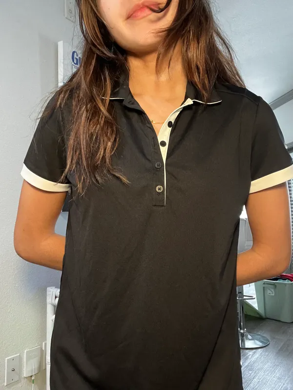 Nike Black Polo - Image 2