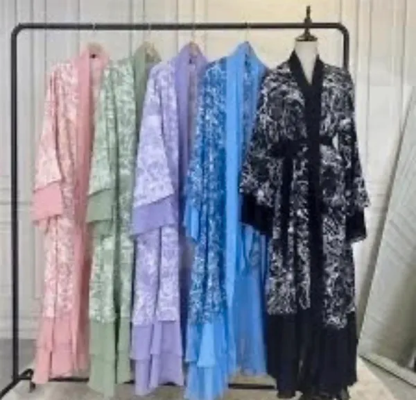 Abaya Cover Dress Black Size M - Image 2