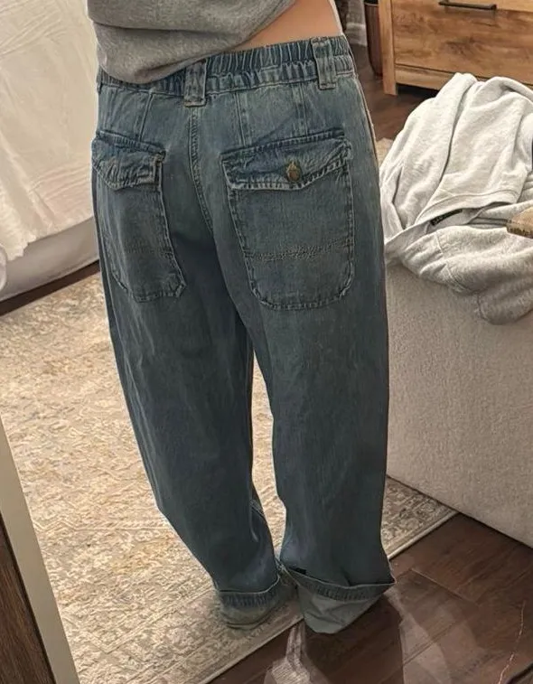 Free People Low rise baggy Jeans - Image 2