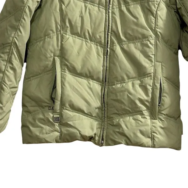 Free Country Women's Green‎ Puffer Jacket Size S Winter Casual - Image 4