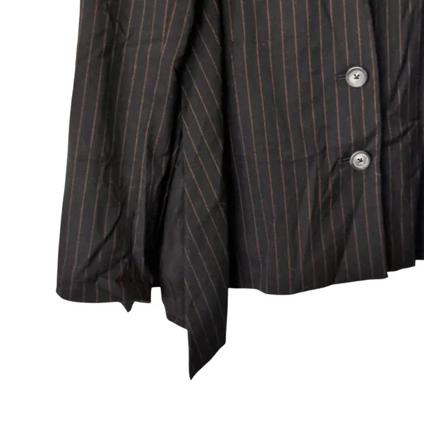 We The Free Black and Brown Pinstripe Blazer Size M - Image 6
