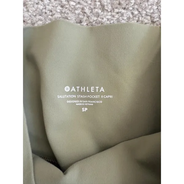 Athleta Crop Leggings small petite. Flawed - Image 4