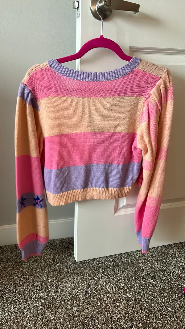 SHEIN Pink Star Sweater - Image 2