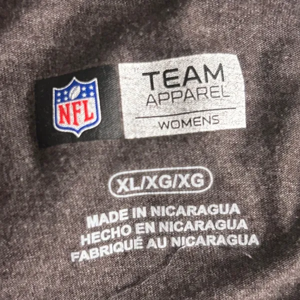 National Football League Team Apparel Philadelphia Eagles Shirt Gray XL - Image 5
