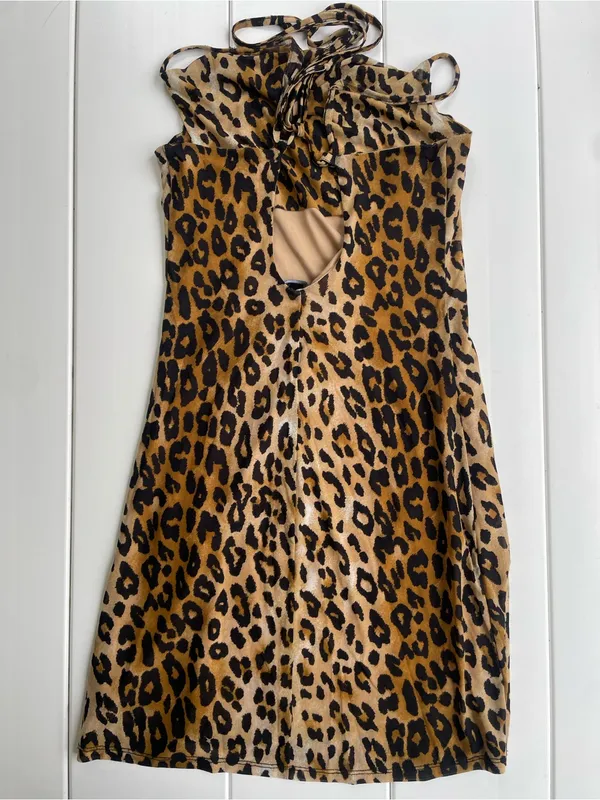 Forever 21 Animal Print Mini Dress, Size S - Image 6