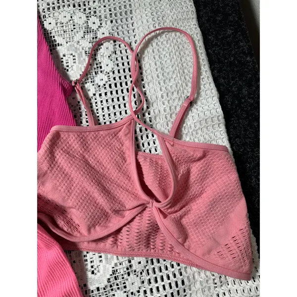 Urban Outfitters Pink 3 Top Set - Image 3