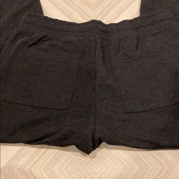 Gap Dark Grey Bottom Zipper Drawstring Joggers - Image 7
