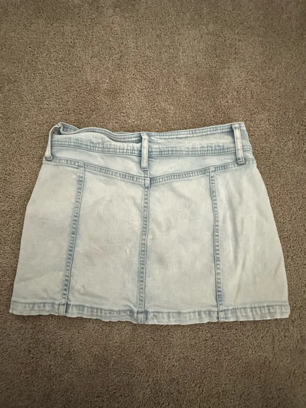 Wild Fable Light Wash Denim Skirt - Image 2