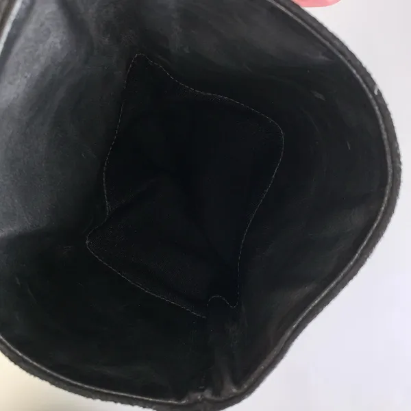 Black Floral Rose Embossed Suede Leather Boots Women's Sz 7 M Markon Suela - Image 9