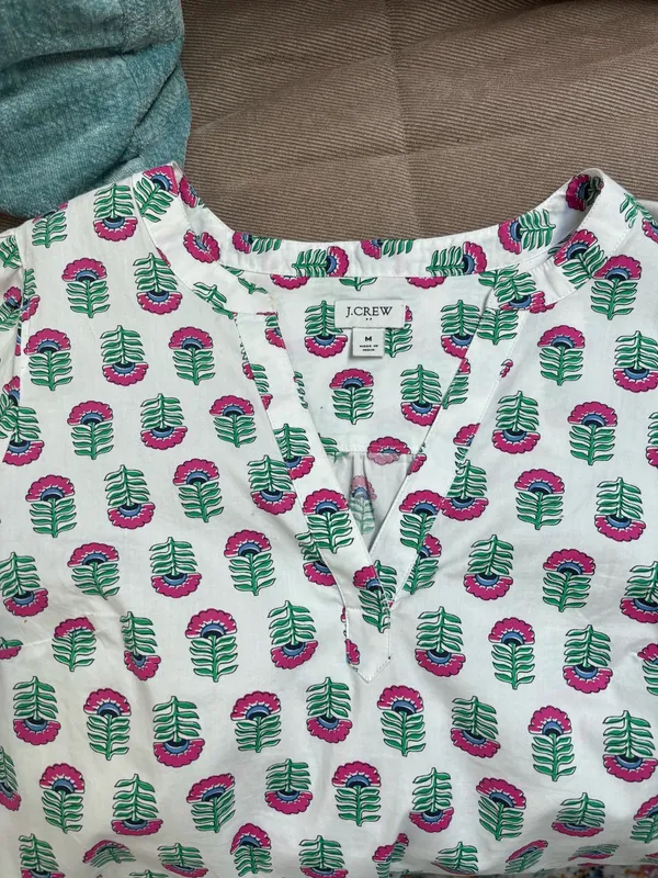 J.Crew Floral Top - Image 2