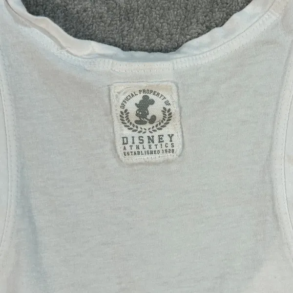 Alabama Crimson Tide Disney Athletic Tank Top Women's Large Stripe Racerback - Image 8