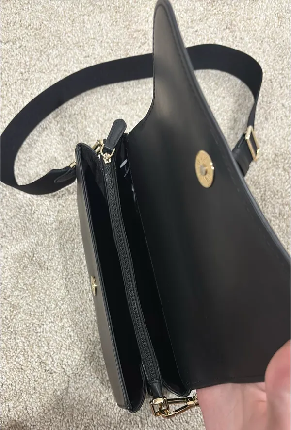 Kate Spade Crossbody Purse Black - Image 4