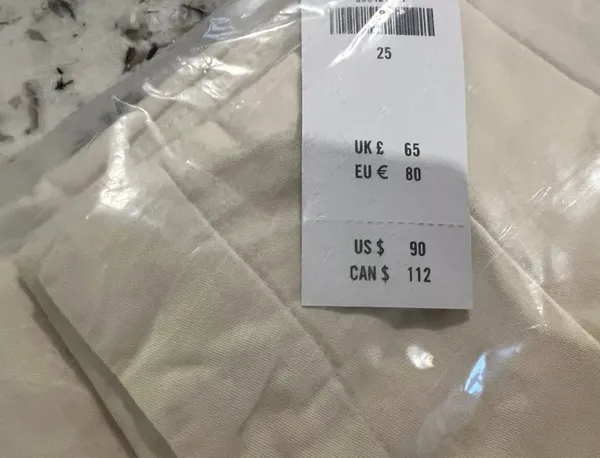 Abercrombie High Rise Tapered Utility Pant Warm Beige Size 25 - Image 5