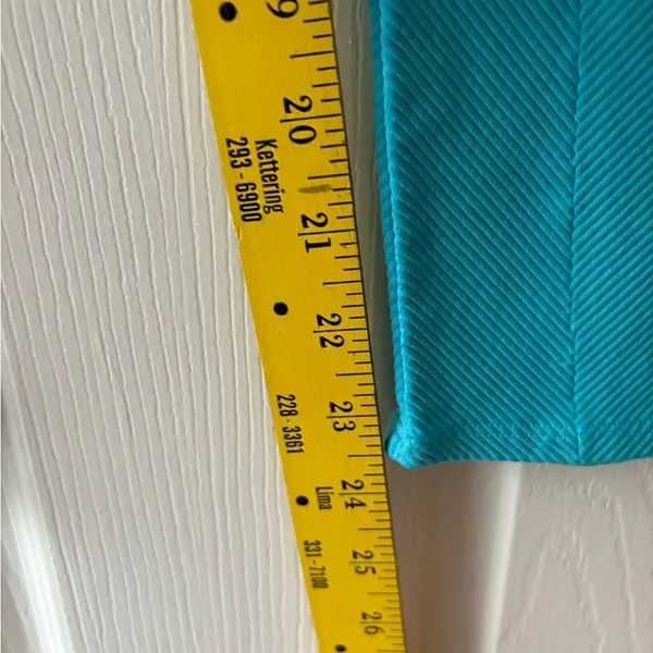NUX Blue Leggings‎ 7/8 Size Medium NWOT Compression - Image 3