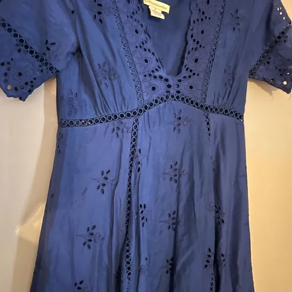 Catherine malandrino‎ blue dress 6 - Image 7