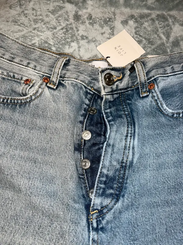 ZARA High Rise Straight Jeans - Image 4